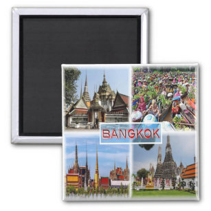 zTH007 potpourri of  BANGKOK Thailand Asia, Fridge Magnet