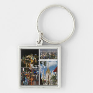 zTH008 mosaic of  BANGKOK, Thailand, Asia, Key Ring
