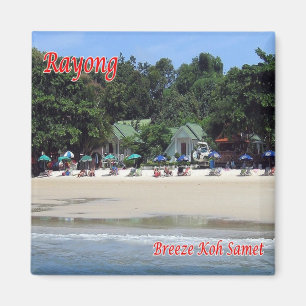 zTH018 RAYONG, KOH SAMET beach sea Breeze, Fridge Magnet
