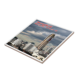 zTH028 BAIYOKE TOWER in Bangkok, Thailand, Tile