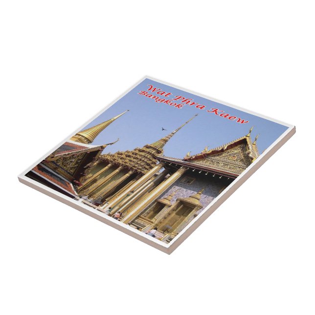 zTH032 WAT PHRA KAEW, Thailand, Tile (Side)
