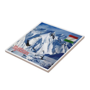 zTJ004 MINING in Tajikistan, Asia, Tile