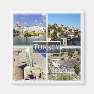zTR004 Turkey, Europe, Fridge Magnet