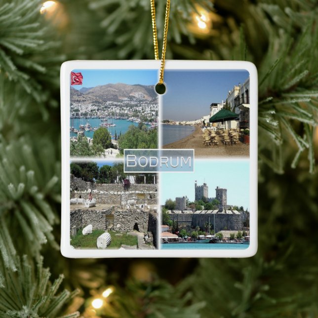 zTR005 BODRUM, Turkey, Europe, Ceramic Ornament (Tree)