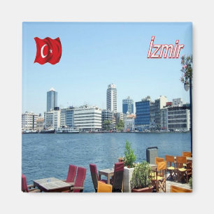 zTR007 SMYRNA, Turkey, Europe, Fridge Magnet