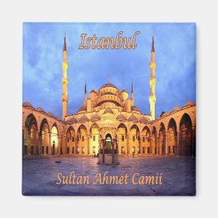 zTR010 ISTANBUL SULTANAHMET CAMII, Turkey, Fridge Magnet