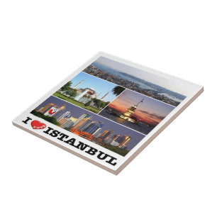 zTR011 ISTANBUL "I LOVE", Turkey, Europe, Tile