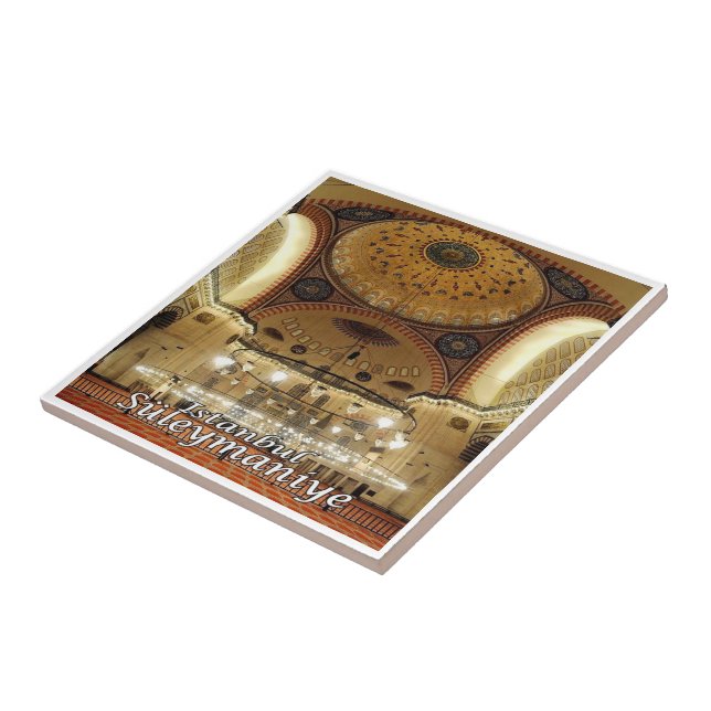 zTR017 BASILICA SULEIMAN, Istanbul, Turkey, Tile (Side)
