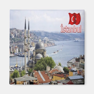 zTR020 ISTANBUL panorama, Turkey, Europe, Fridge Magnet