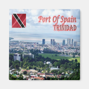 zTT004 TRINIDAD, Port of Spain, Fridge Magnet