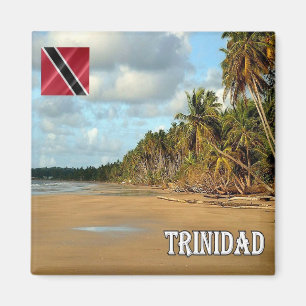 zTT009 TRINIDAD, Mayaro Beach, Fridge Magnet