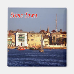 zTZ005 STONE TOWN, Tanzania, Africa, Fridge Magnet