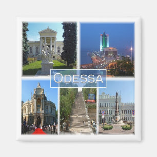 zUA004 ODESSA, Ukraine, Europe, Fridge Magnet