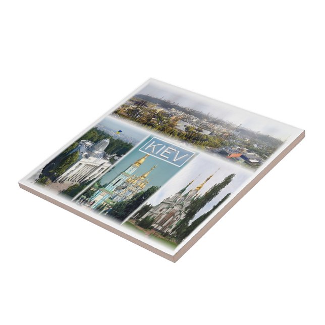 zUA006 KIEV, Ukraine, Europe, Tile (Side)