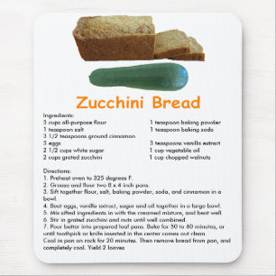 Zucchini Bread Mouse Mat