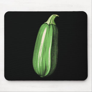 Zucchini Lazy Easy Funny Matching Halloween Costum Mouse Mat