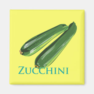 Zucchini Squash Magnet