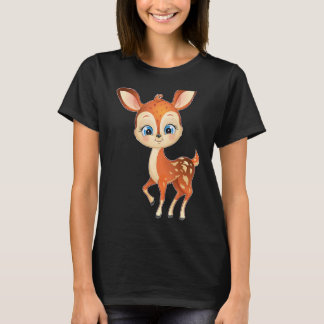 Zuckersüßer Baby Rehkitz T-Shirt