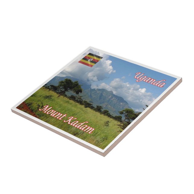 zUG009 UGANDA,  Mount Kadam, Africa, Tile (Side)