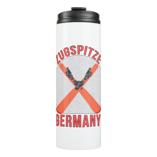 Zugspitze, Germany Thermal Tumbler (Front)