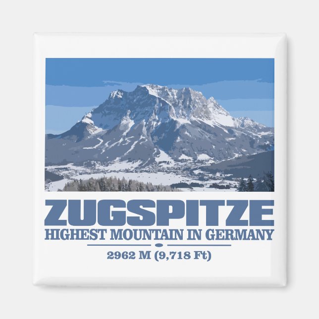 Zugspitze Magnet (Front)
