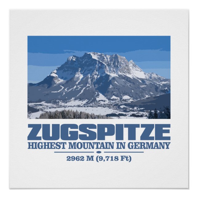 Zugspitze Poster (Front)