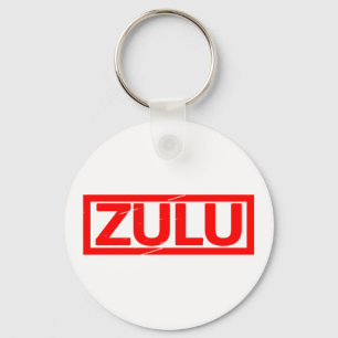 Zulu Stamp Key Ring