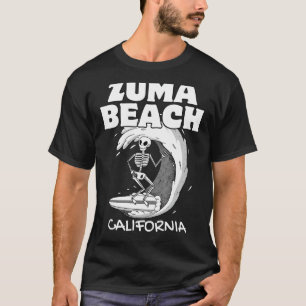 ZUMA BEACH CALIFORNIA Surf Vintage Retro Surfing T-Shirt
