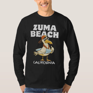 ZUMA BEACH CALIFORNIA Surf Vintage Sunset Surfing T-Shirt