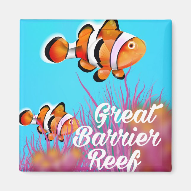 Zuma Beach LA Rail beach poster Magnet (Front)