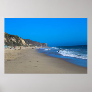 Zuma Beach Poster