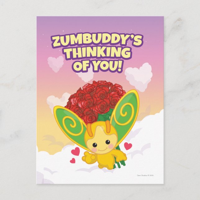 Zumbuddy's Thinking of You! Postcard (Front)