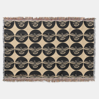 "ZUNI-A'shiwi (Shi'wi)" Throw Blanket