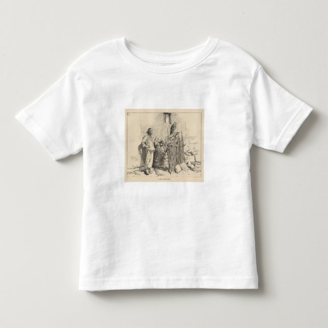 Zuni eagle cage toddler T-Shirt (Front)