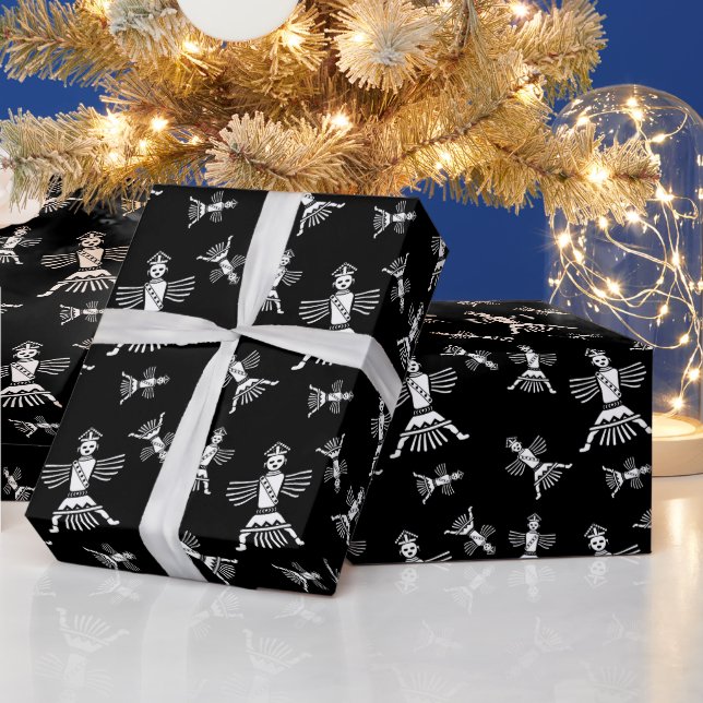 zuni knifewing wrapping paper (Holidays)