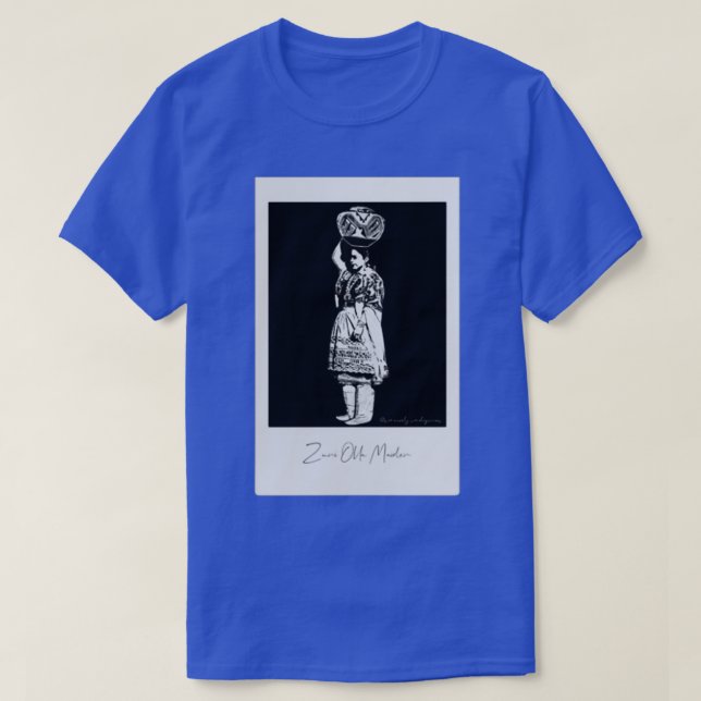 Zuni Olla Maiden My Ancestors T-Shirt (Design Front)