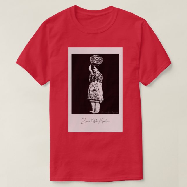 Zuni Olla Maiden My Ancestors  T-Shirt (Design Front)