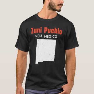 Zuni Pueblo Usa State America Travel New Mexican N T-Shirt