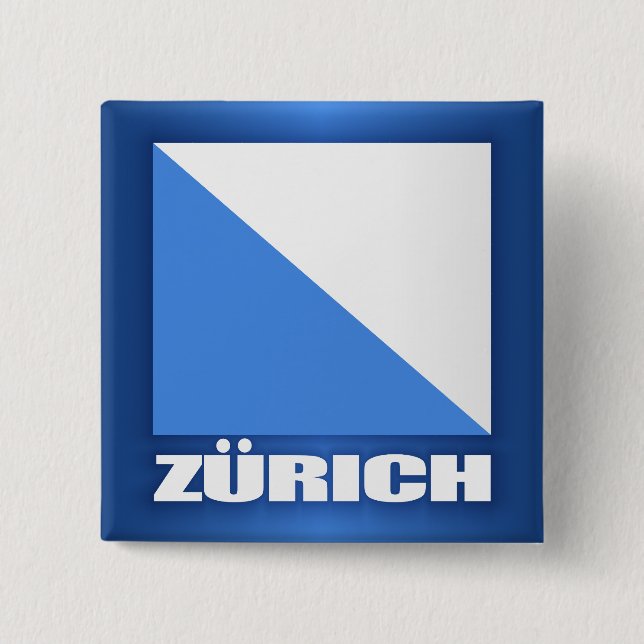 Zurich 15 Cm Square Badge (Front)