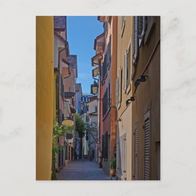 Zurich Backstreet Postcard (Front)