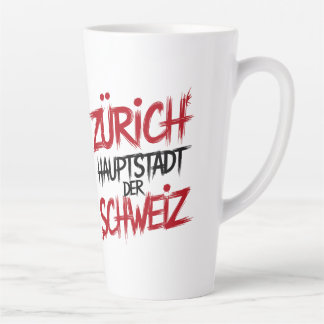 Zurich, capital of Switzerland Latte Mug