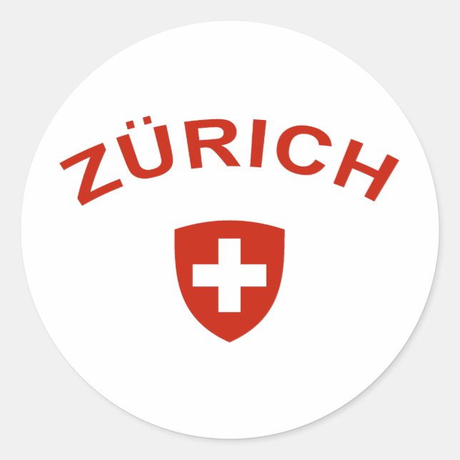Zurich Classic Round Sticker (Front)