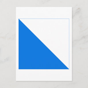 Zurich Flag Postcard