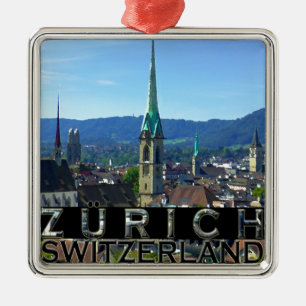 Zurich Metal Tree Decoration