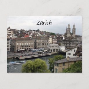 zürich postcard
