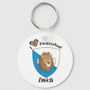 Zürich Schweiz Schlüsselanhänger Key Ring