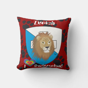 Zürich Schweiz Switzerland Kissen Cushion