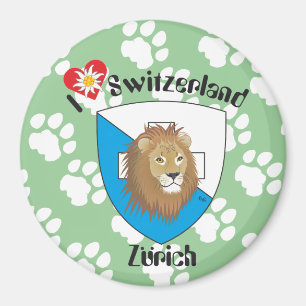 Zürich Schweiz Switzerland Magnet