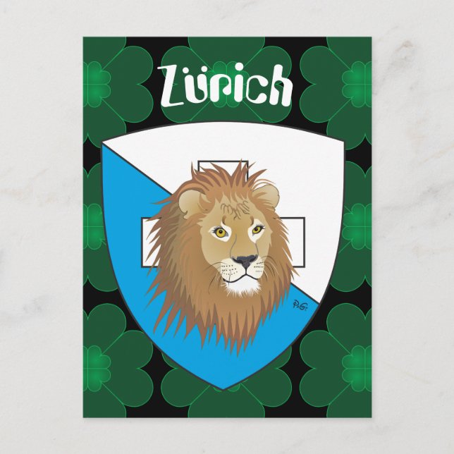 Zürich Schweiz Switzerland Postkarte Postcard (Front)