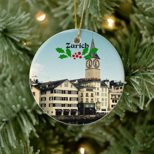 Zurich, Switzerland  Ceramic Tree Decoration (Tree)